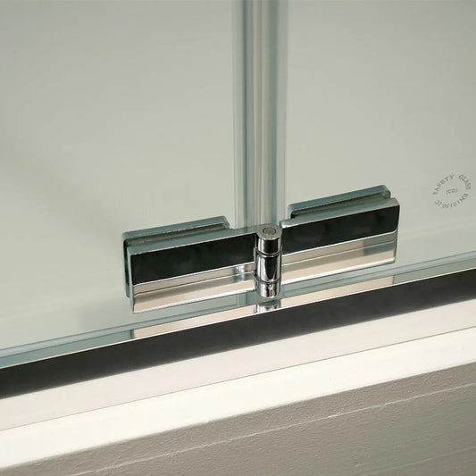Coram Showers GB5 Bi-Fold Shower Door (5 sizes, Chrome) - Brand New Bathrooms