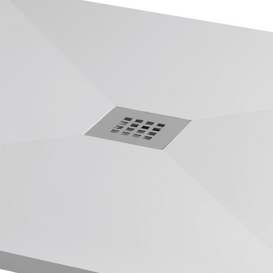 MX Silhouette Flat Top Rectangle Ultra Low Profile Shower Tray (9 sizes) (Anti-Slip options available) - Brand New Bathrooms