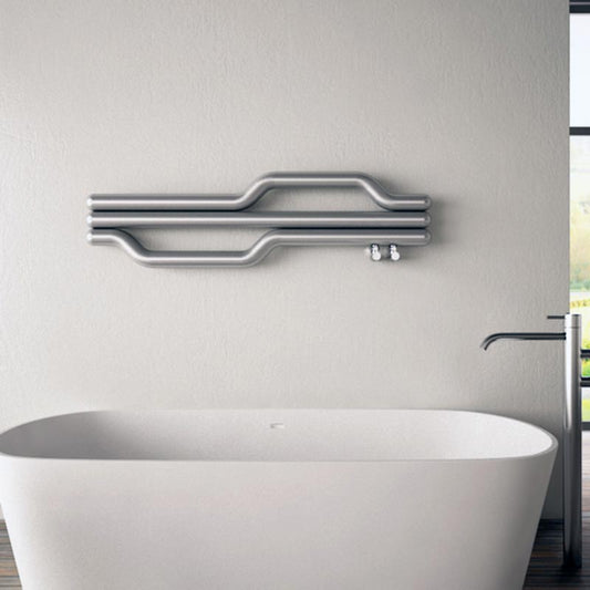 Carisa Lepus Stainless Steel Towel Radiator (1 size, 2 colours) - Brand New Bathrooms