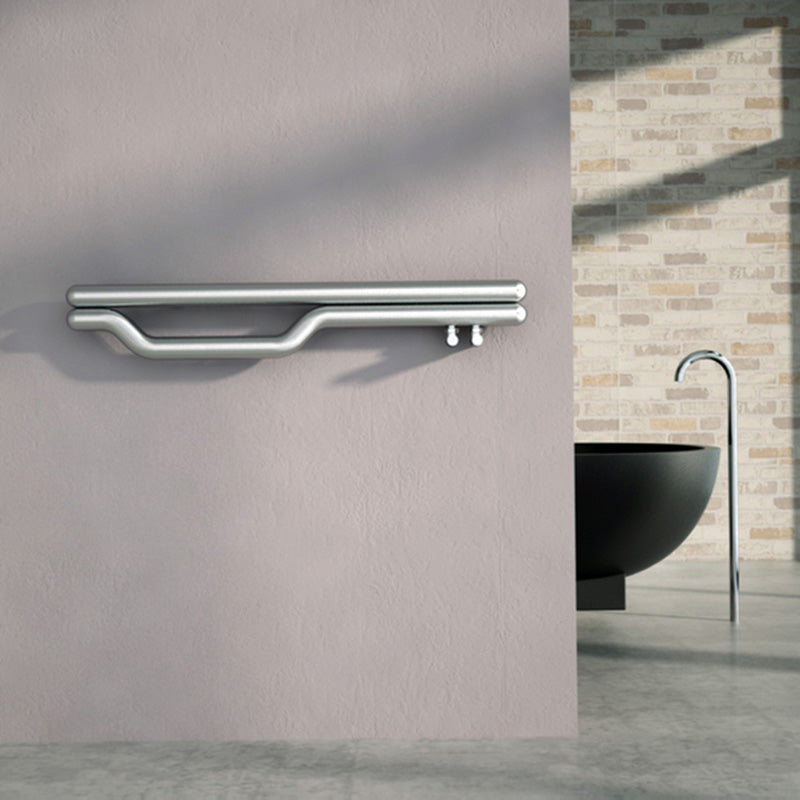 Carisa Redox Stainless Steel Towel Radiator (1 size, 2 colours) - Brand New Bathrooms