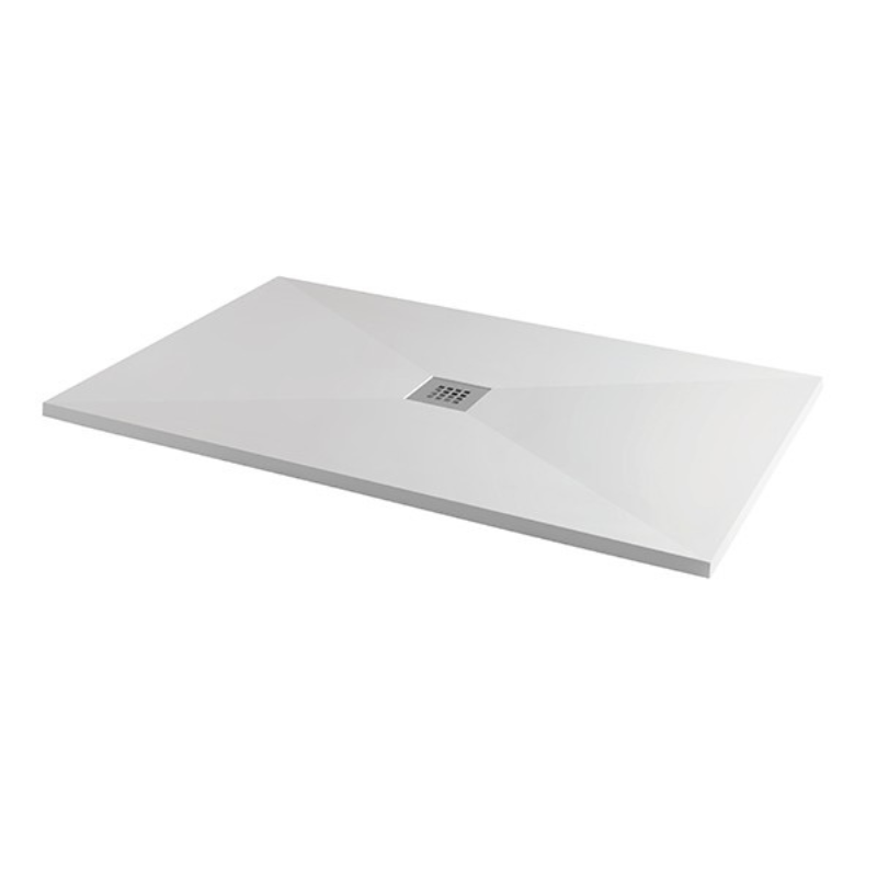 MX Silhouette Flat Top Rectangle Ultra Low Profile Shower Tray (9 sizes) (Anti-Slip options available) - Brand New Bathrooms