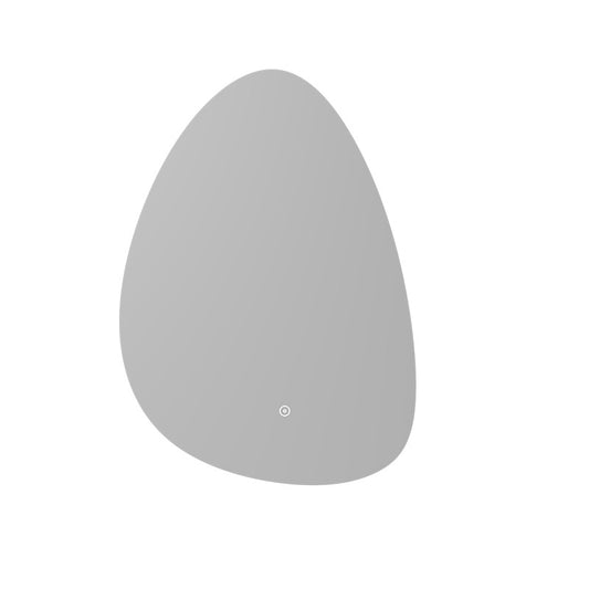 Tailored Bathrooms Sophie Pebble LED Touch Mirror with Demister Pad (1 size) - Brand New Bathrooms