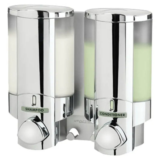 Euro Showers Aviva Gel Dispensers (1,2 or 3 dispensers) (Chrome) - Brand New Bathrooms