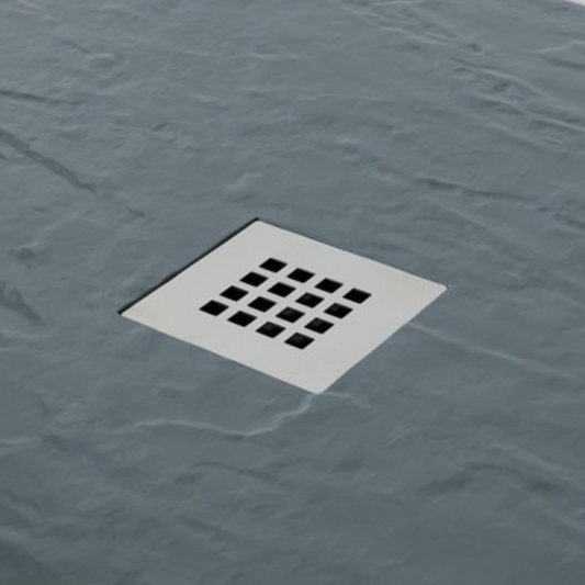 MX 90mm Polished Chrome Shower Tray Waste Grille - Brand New Bathrooms