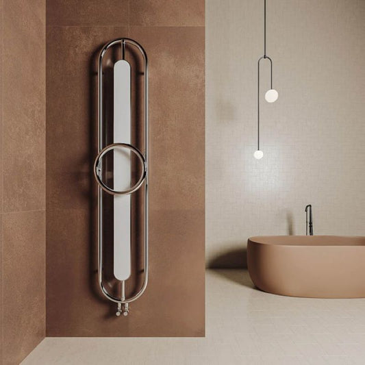 Carisa Aiden Stainless Steel Towel Radiator (3 sizes, Mirror Polished) - Brand New Bathrooms