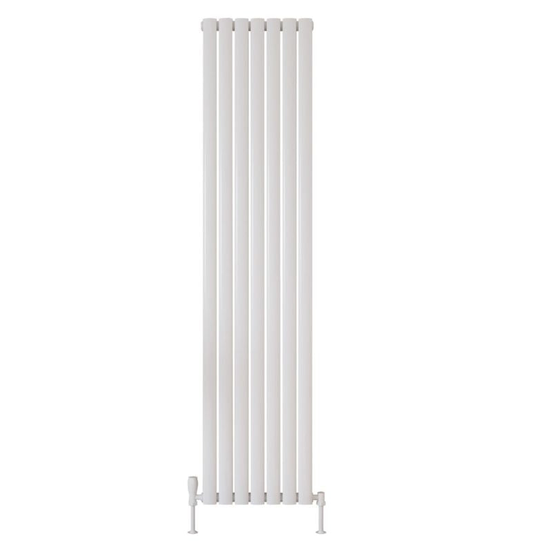 Scudo Apex Vertical Single Designer Radiator (2 Sizes & 2 Colours) - Brand New Bathrooms