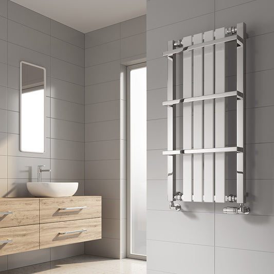 Reina Ashen Desiner Radiator ( 3 sizes, 2 colours) - Brand New Bathrooms