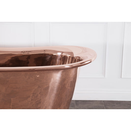 Hurlingham Alverton Double Ended Copper French Style Bateau Bathtub (1 size, Copper) - Brand New Bathrooms