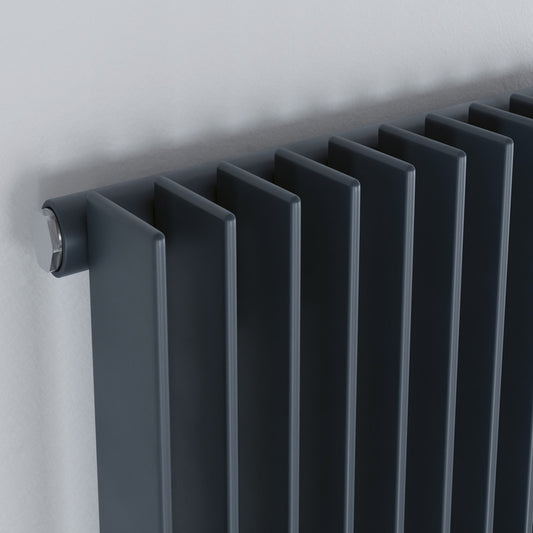 Eucotherm Atlas Single Vertical Reverse Panel Radiator (2 colours, 4 sizes) - Brand New Bathrooms