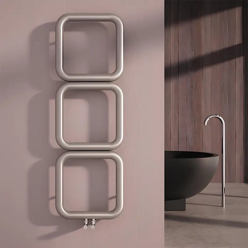 Carisa Baro Stainless Steel Towel Radiator (3 Sizes) - Brand New Bathrooms