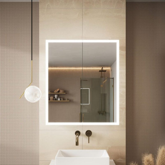 Scudo Prospr LED Single & Double Door Mirror with Bluetooth (2 Sizes) - Brand New Bathrooms