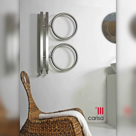 Carisa Castor Stainless Steel Bespoke Radiator (3 sizes, 2 colours) - Brand New Bathrooms