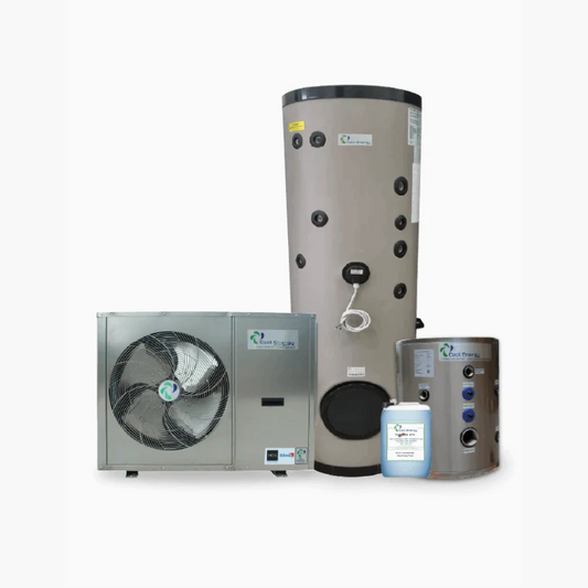 Cool Energy inverTech Heat Pump Package (Full Install Kit - Pre Wired) (5kW to 22kW) - Brand New Bathrooms