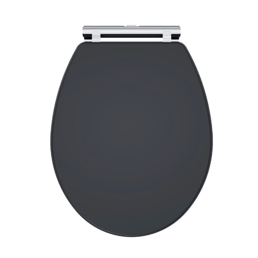 Nuie Classique Traditional Round Wooden Toilet Seat (1 size, 4 colours) - Brand New Bathrooms