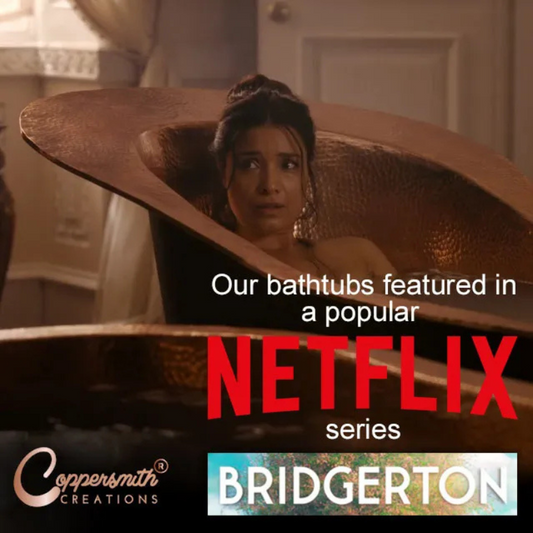 Coppersmith Creations Clawfoot Chinese Style Copper Tub – The Bridgerton Bath (1 size, Copper) - Brand New Bathrooms