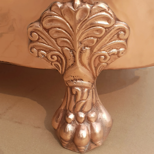 Coppersmith Creations Clawfoot Full Copper Bathtub (1 size, Copper) - Brand New Bathrooms
