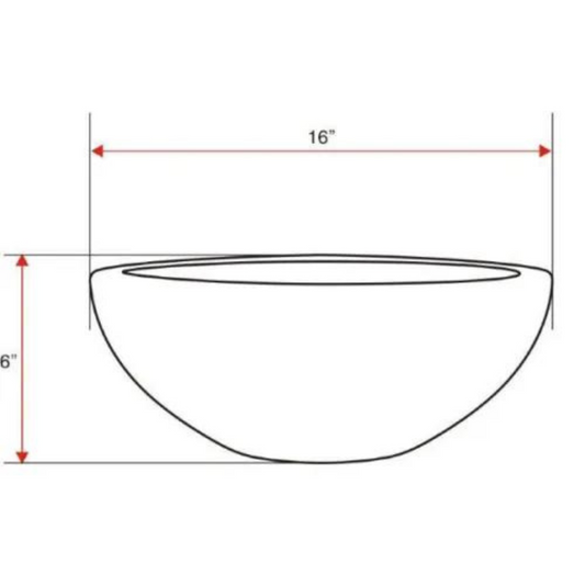 Coppersmith Creations Double Walled Round Copper Sink (1 size, Light embossed finish) - Brand New Bathrooms