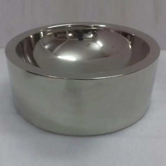 Coppersmith Creations Round Copper Sink (1 size, full Nickel finish) - Brand New Bathrooms