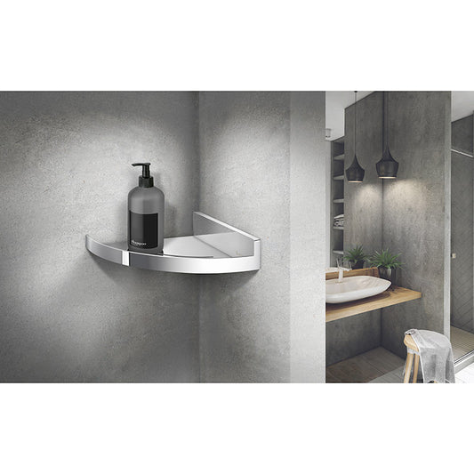 Smedbo Sideline Chrome Stainless Steel Shower Shelf (2 Variants) - Brand New Bathrooms