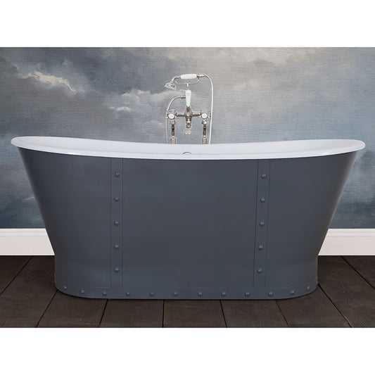 Hurlingham Drayton Double Ended Cast Iron Bathtub (1 size, any colour) - Brand New Bathrooms