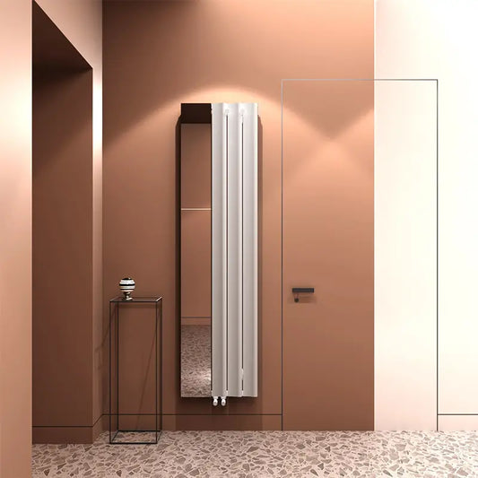 Carisa Entree Aluminium Radiator 2 Sections (H1800 x W470) - Brand New Bathrooms