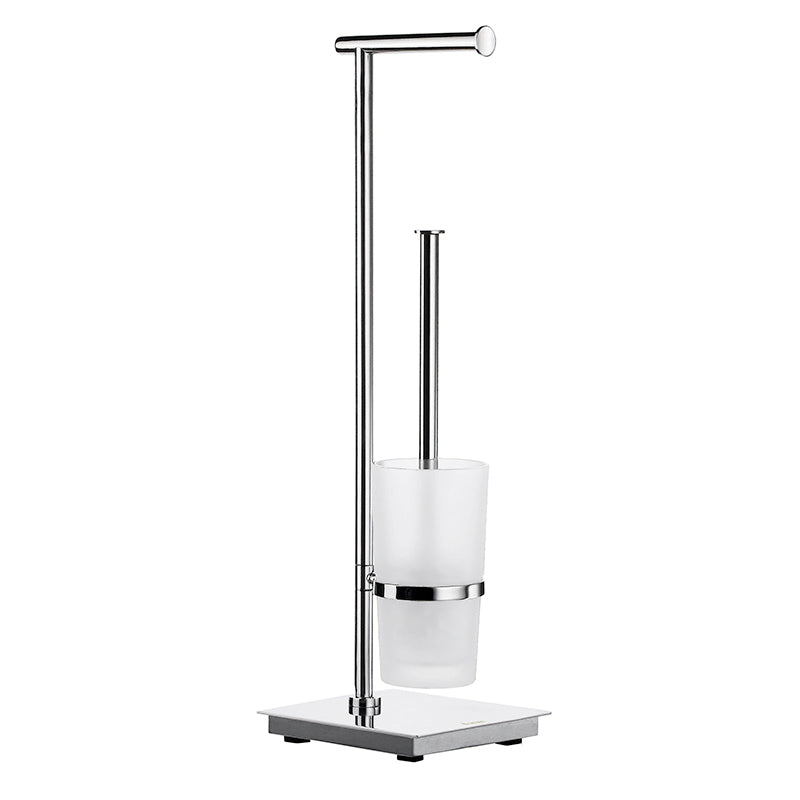 Smedbo Outline Lite Free Standing Toilet Roll Holder or Toilet Brush (2 Variants) - Brand New Bathrooms