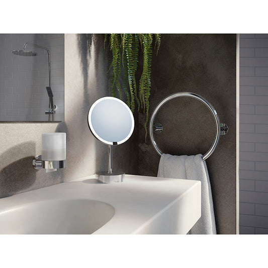 Smedbo DRY Towel Warmer Circle (Polished Stainless Steel) - Brand New Bathrooms