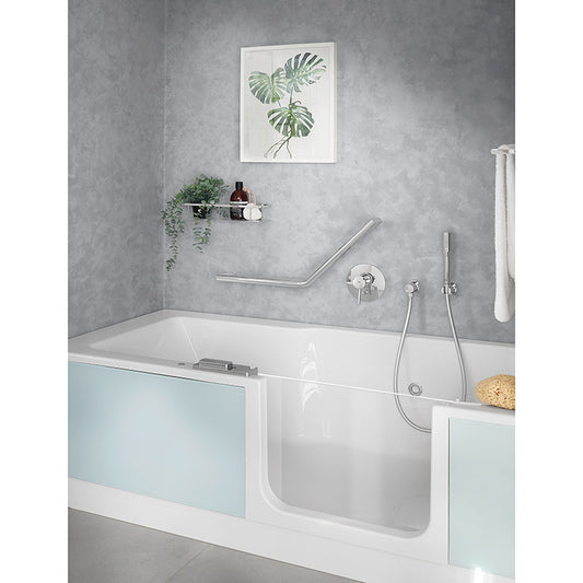 Smedbo Living Grab Bar Polished Stainless Steel &Chrome (9 Variants) - Brand New Bathrooms