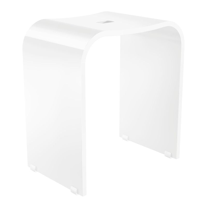 Smedbo Living Plexiglass Shower Chair 1 size White Brand New Bathrooms