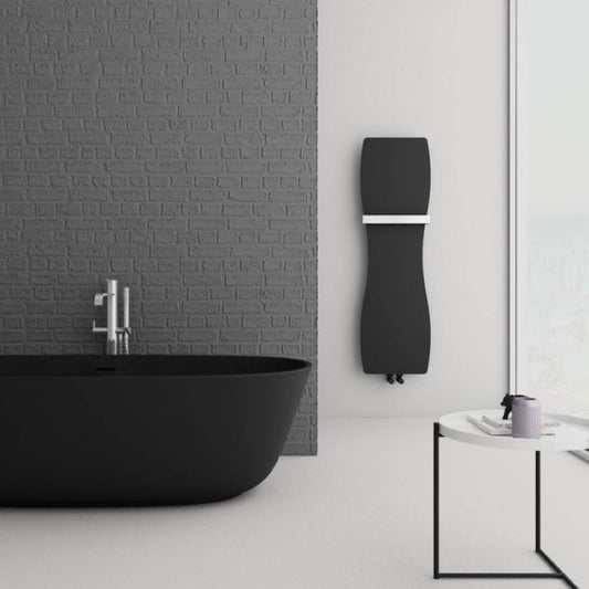 Carisa Hamlets Flat Mild Steel Bespoke Radiator (2 sizes, 2 colours) - Brand New Bathrooms