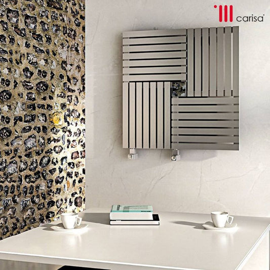 Carisa Keops Stainless Steel Bespoke Radiator (3 sizes, 2 colours) - Brand New Bathrooms