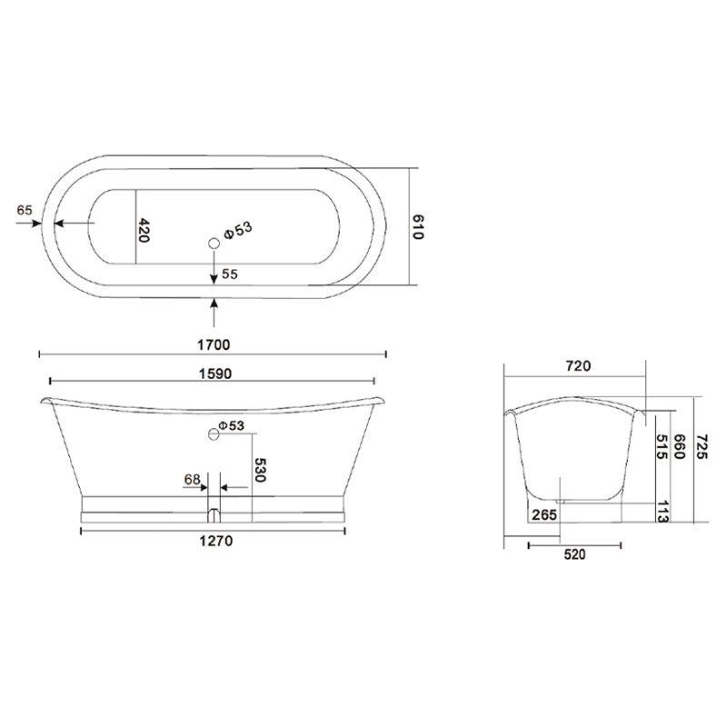 Luxury Bath Lyon Model