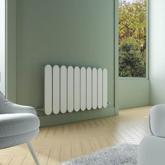Carisa Magico Horizontal Aluminium Bespoke Radiator (3 sizes, 2 colours) - Brand New Bathrooms