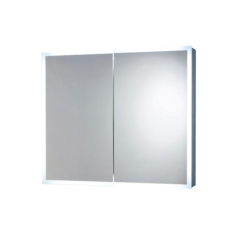 Scudo Mia LED Mir Cabinet W/Demister Pad & Shaver Socket (3 Sizes) - Brand New Bathrooms