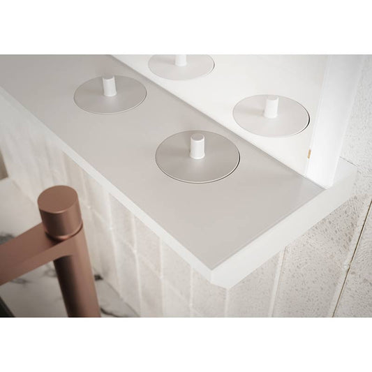 Scudo Charj LED Mirror with Wireless Charging Pad & Toothbrush Charger (3 sizes) - Brand New Bathrooms