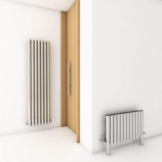 Carisa Mistral F Stainless Steel Bespoke Radiator (3 sizes, 2 colours) - Brand New Bathrooms
