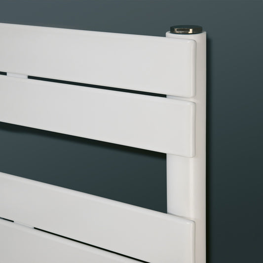 Eucotherm Mars Primus Flat Panel Towel Radiator (2 colours, 3 sizes, 2 styles) - Brand New Bathrooms