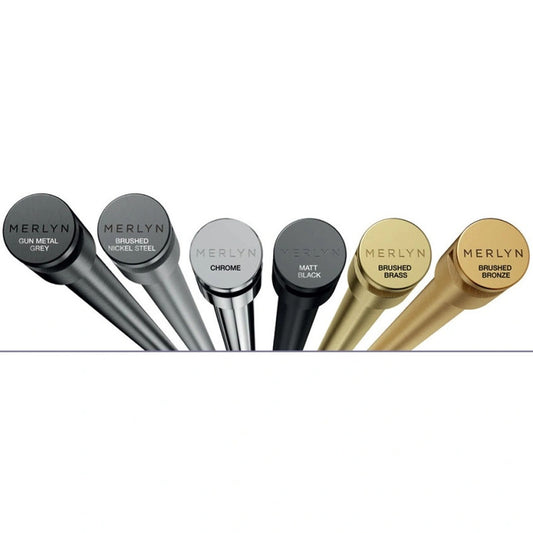 Merlyn 8 Wetroom Accessories | Wall Mounted Bracing Bar (2 sizes, 6 colours)
