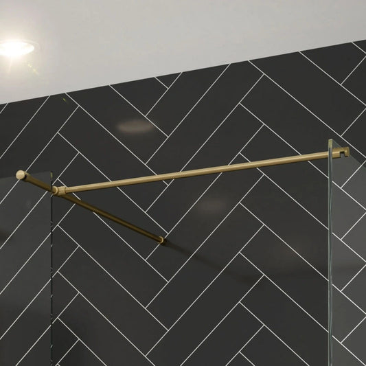 Merlyn | Wetroom Accessories | Round T-Piece Bracket (6 colours)