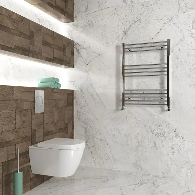 Carisa Nile Mild Steel Towel Radiator - Brand New Bathrooms