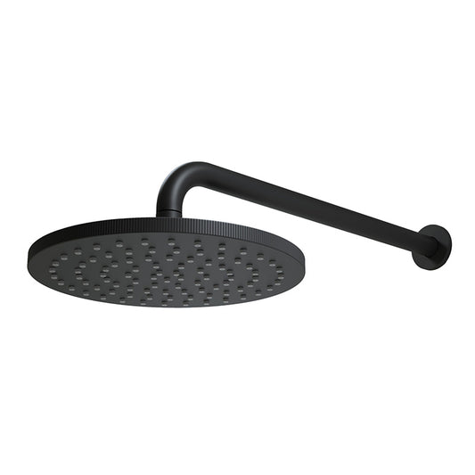 Scudo Core Round Shower Head & Arm (1 size, 5 colours) - Brand New Bathrooms