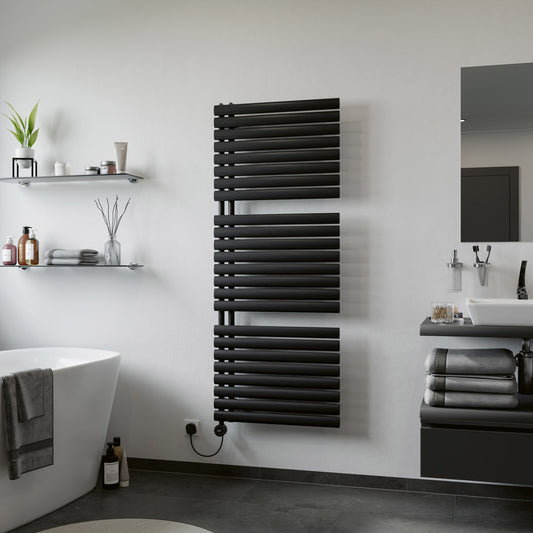 Eucotherm Nova Trium Ladder Towel Radiator (2 colours, 2 sizes) - Brand New Bathrooms