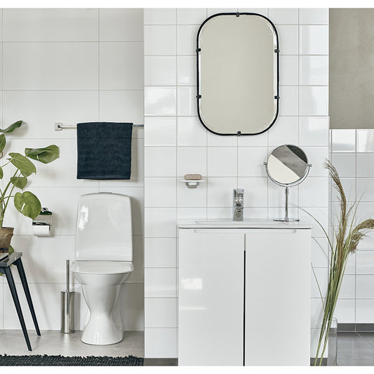 Smedbo Outline Lite Stainless Steel Toilet Brush (Chrome) - Brand New Bathrooms