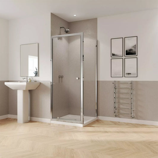 Coram Showers GB5 Shower Enclosure Side Panel (4 sizes, Chrome) - Brand New Bathrooms