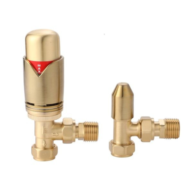 Senator Thermostatic Angled Valves (1 size, 5 colours) - Brand New Bathrooms