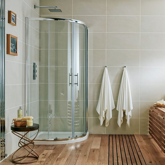 Scudo S6 Double Door Quadrant Shower Enclosure (6 Sizes) - Brand New Bathrooms