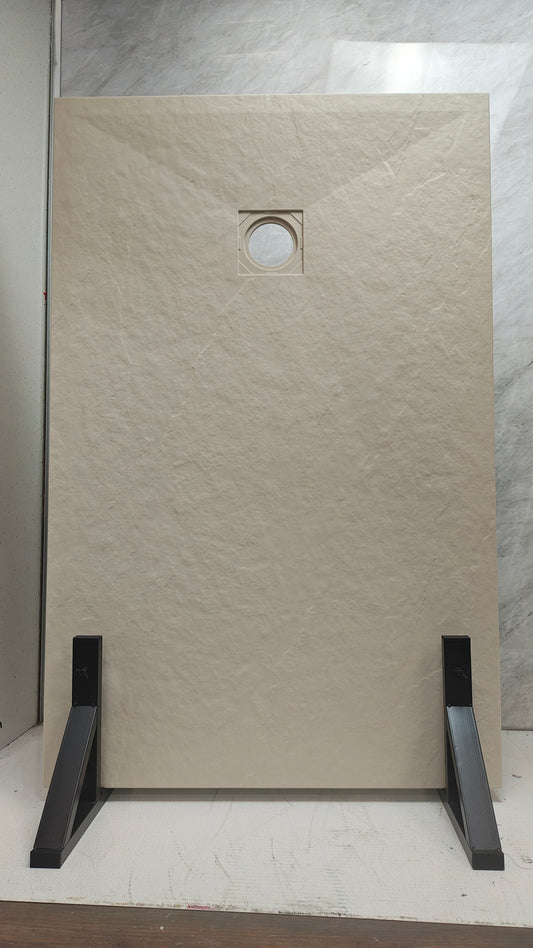 Brand New Bathrooms Polymer Anti-Slip Shower Tray (10 sizes, Sand)