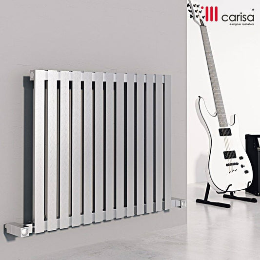 Carisa Sarp Stainless Steel Bespoke Radiator (4 sizes, 2 colours) - Brand New Bathrooms