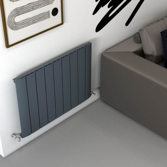 Carisa Slim Aluminium Bespoke Radiator (8 sizes, 2 colours) - Brand New Bathrooms