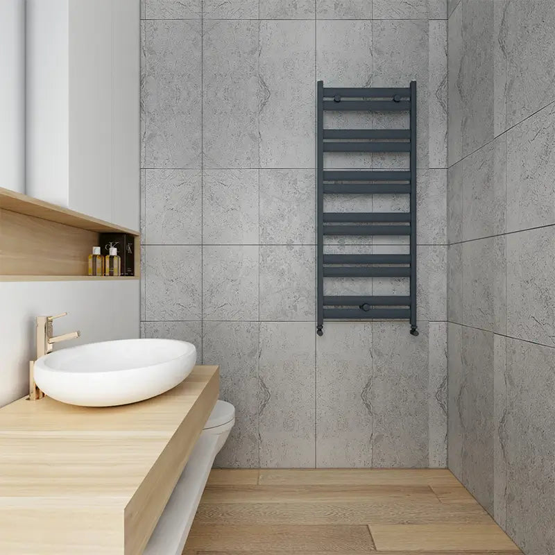Carisa Soleil Aluminium Towel Radiator (5 Sizes) - Brand New Bathrooms